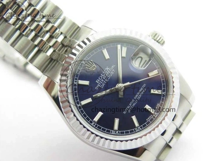 MiroTime 0227 Reliable Datejust 31mm 178274 SS GSF Best Edition Blue Stick Markers Dial on SS Jubilee Bracelet SEIKO NH05A 3048